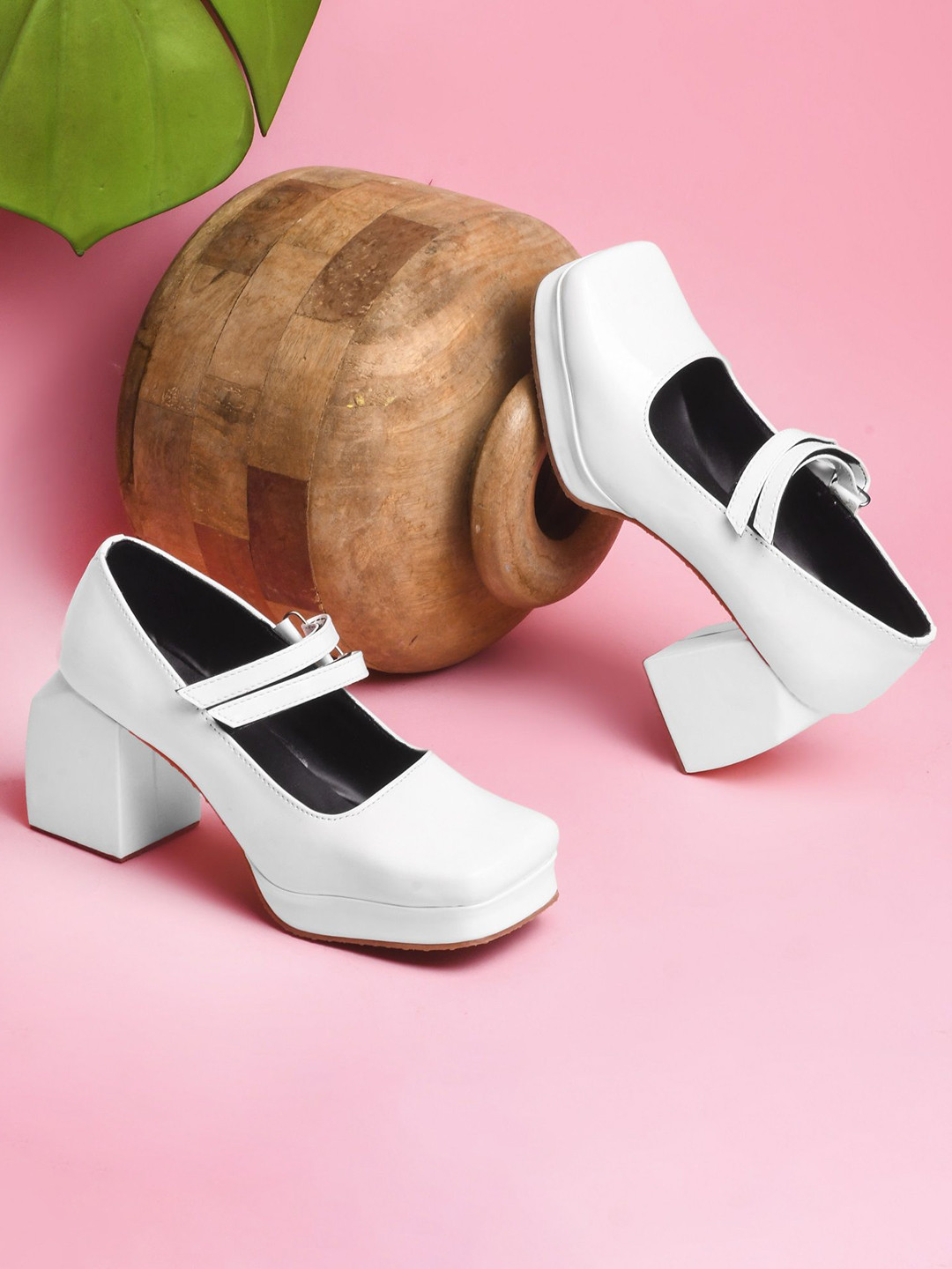 Try Me Women Party Block Mary Janes