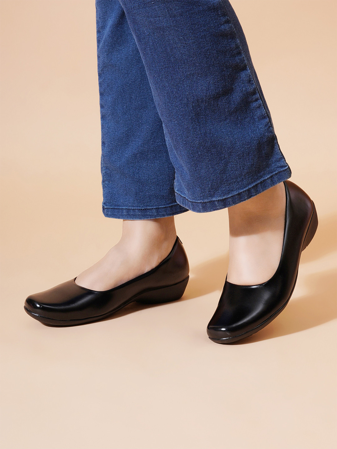 PLANET WALK Work Wedge Pumps