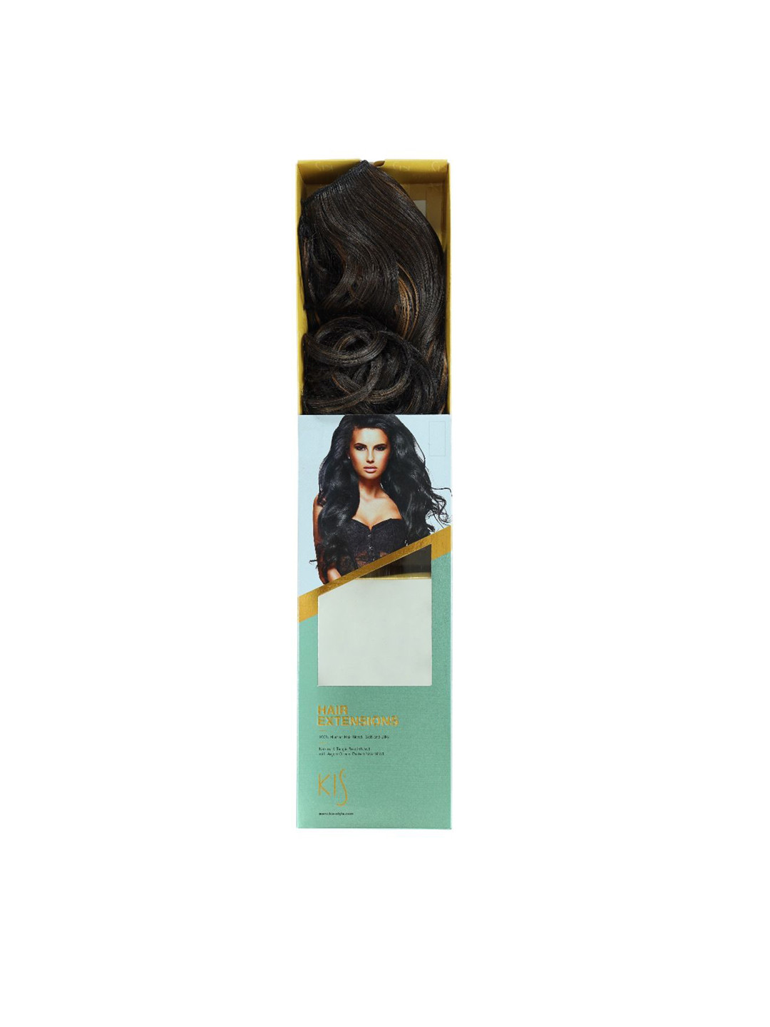 KIS Straight Hair Extension - Highlight Gold