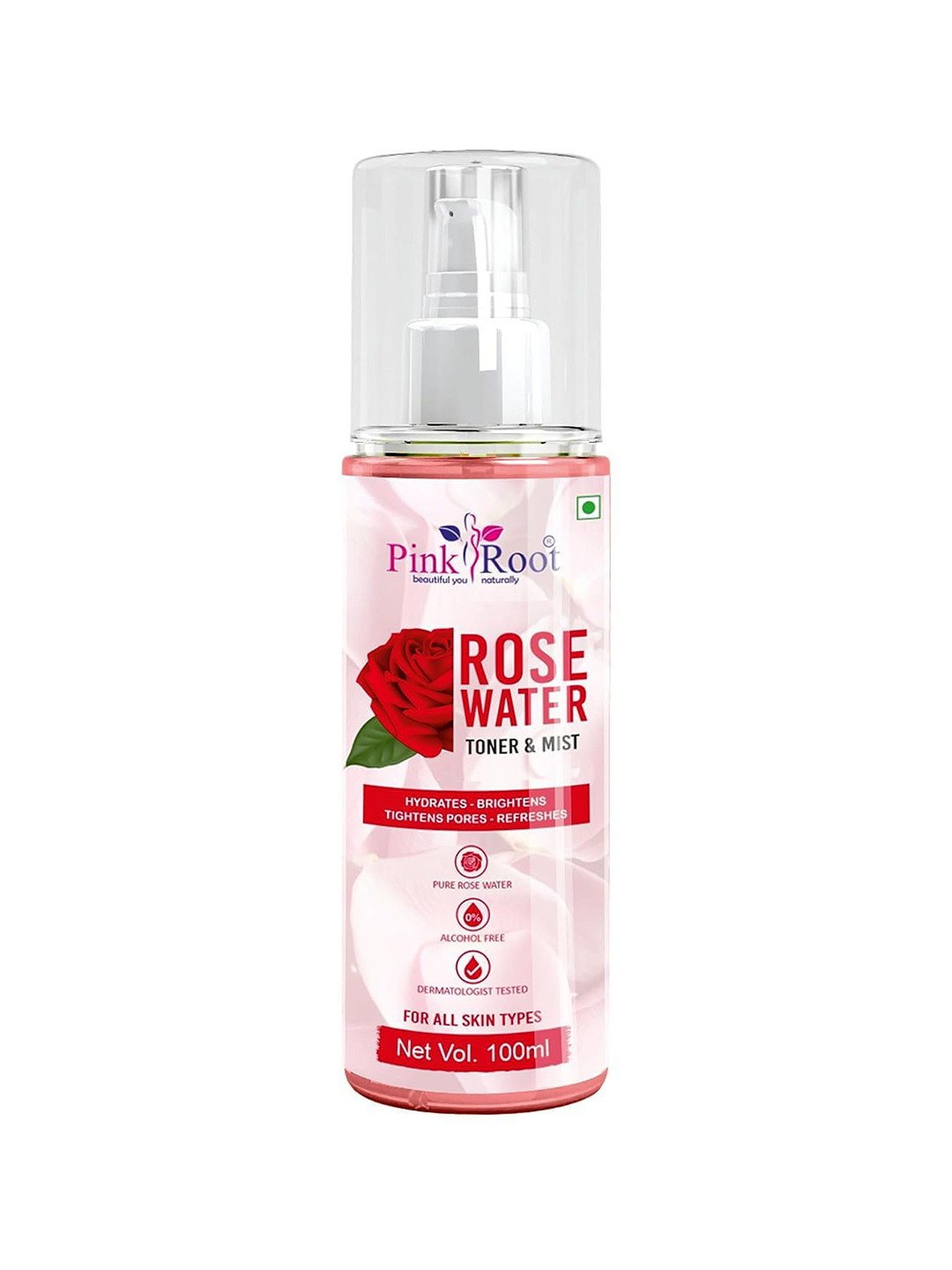 Pink Root Rose Water Toner & Mist - 100ml
