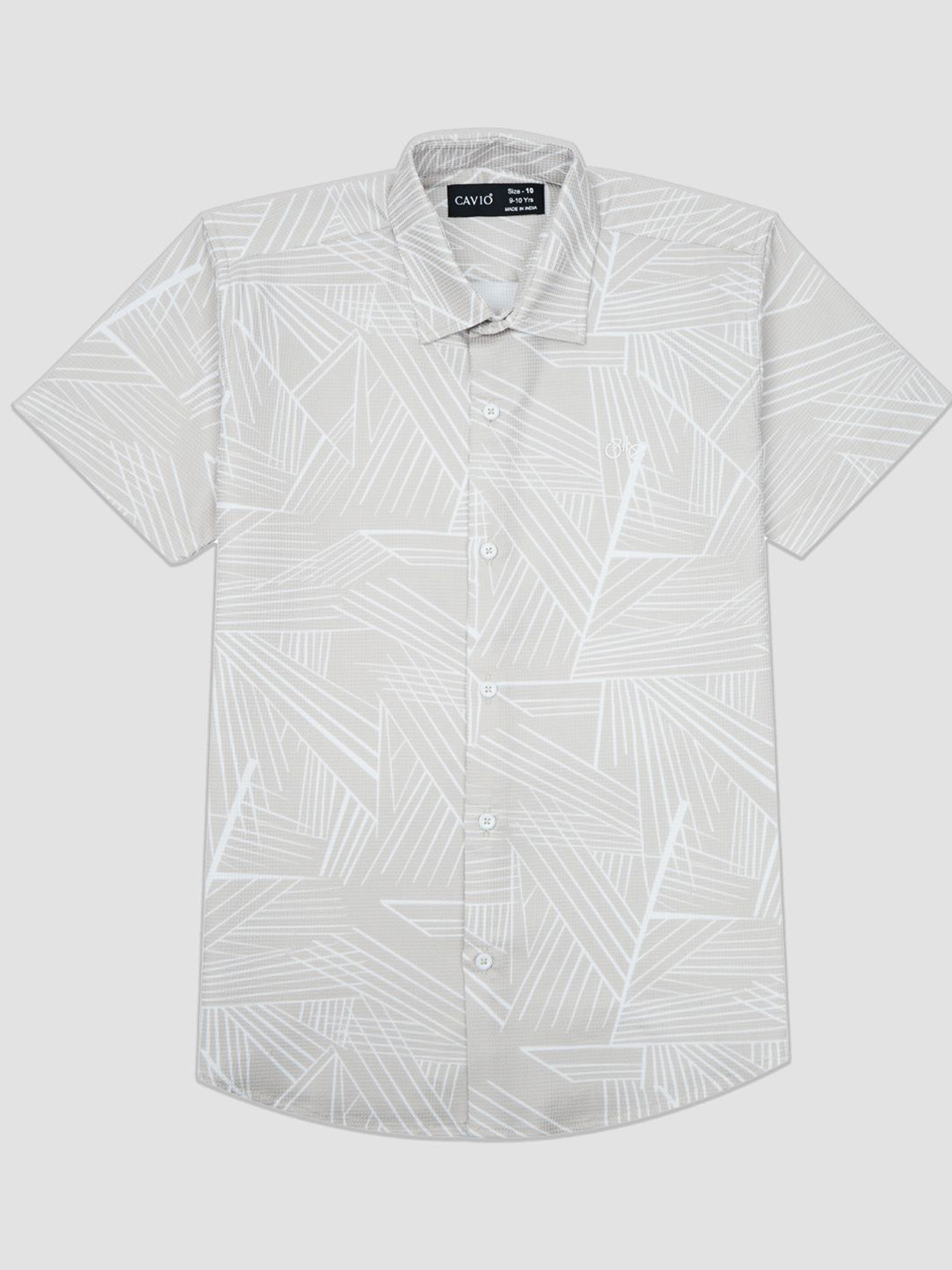 CAVIO Boys Comfort Printed Cotton Casual Shirt