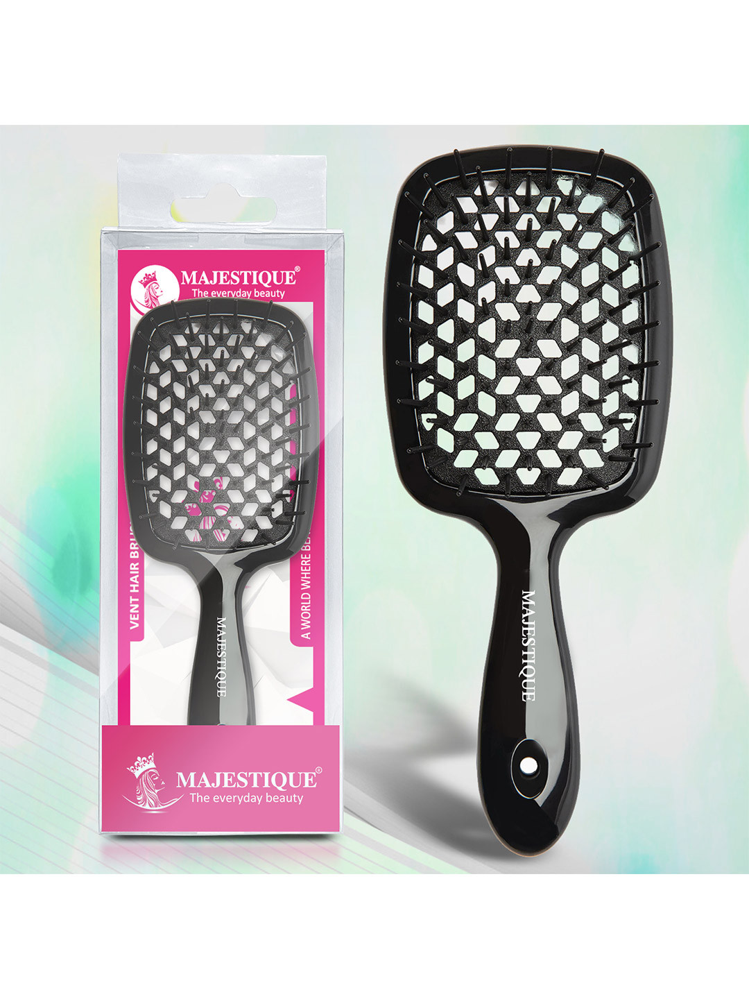 MAJESTIQUE Bio-Friendly Super Vent Hair Brush