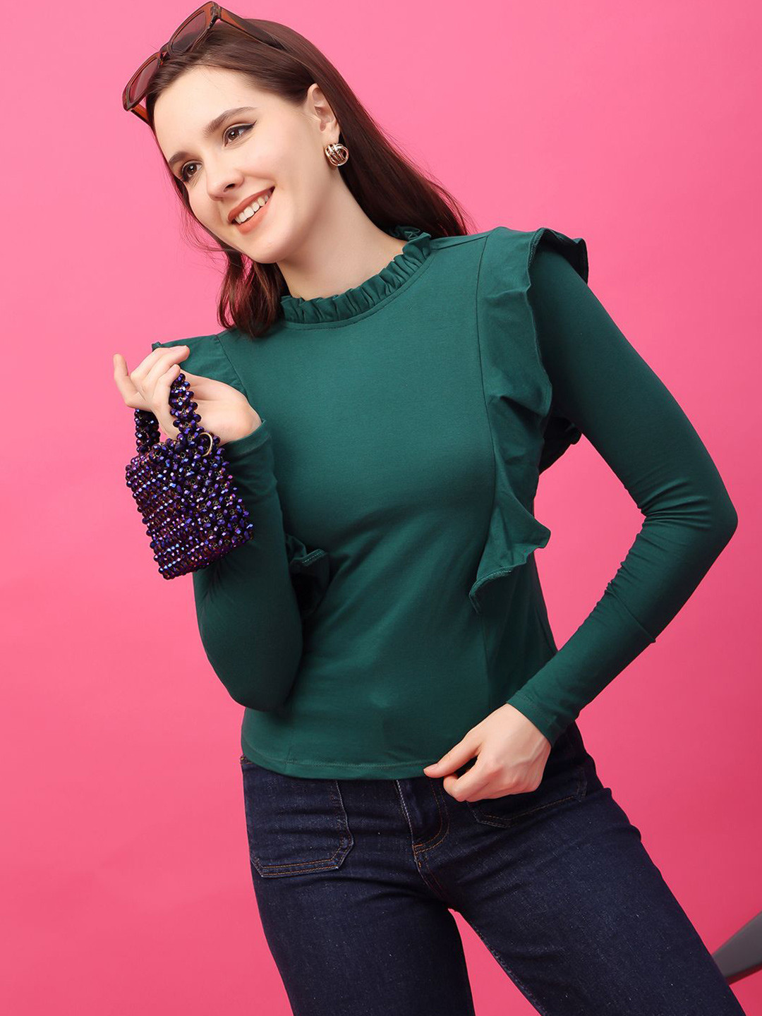 Cation Cotton Top for women