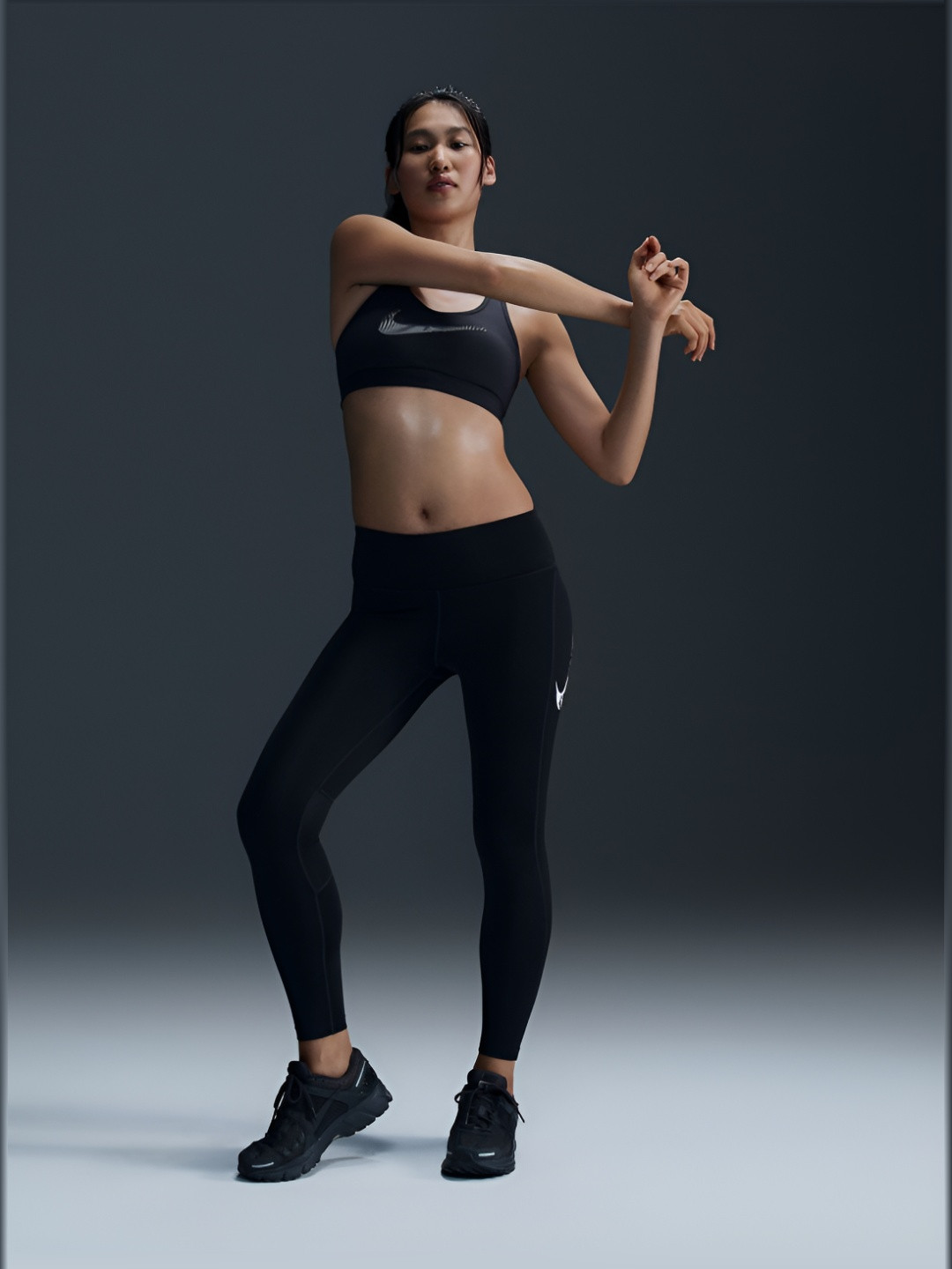 Nike Fast Swoosh Women's Mid-Rise Running Leggings