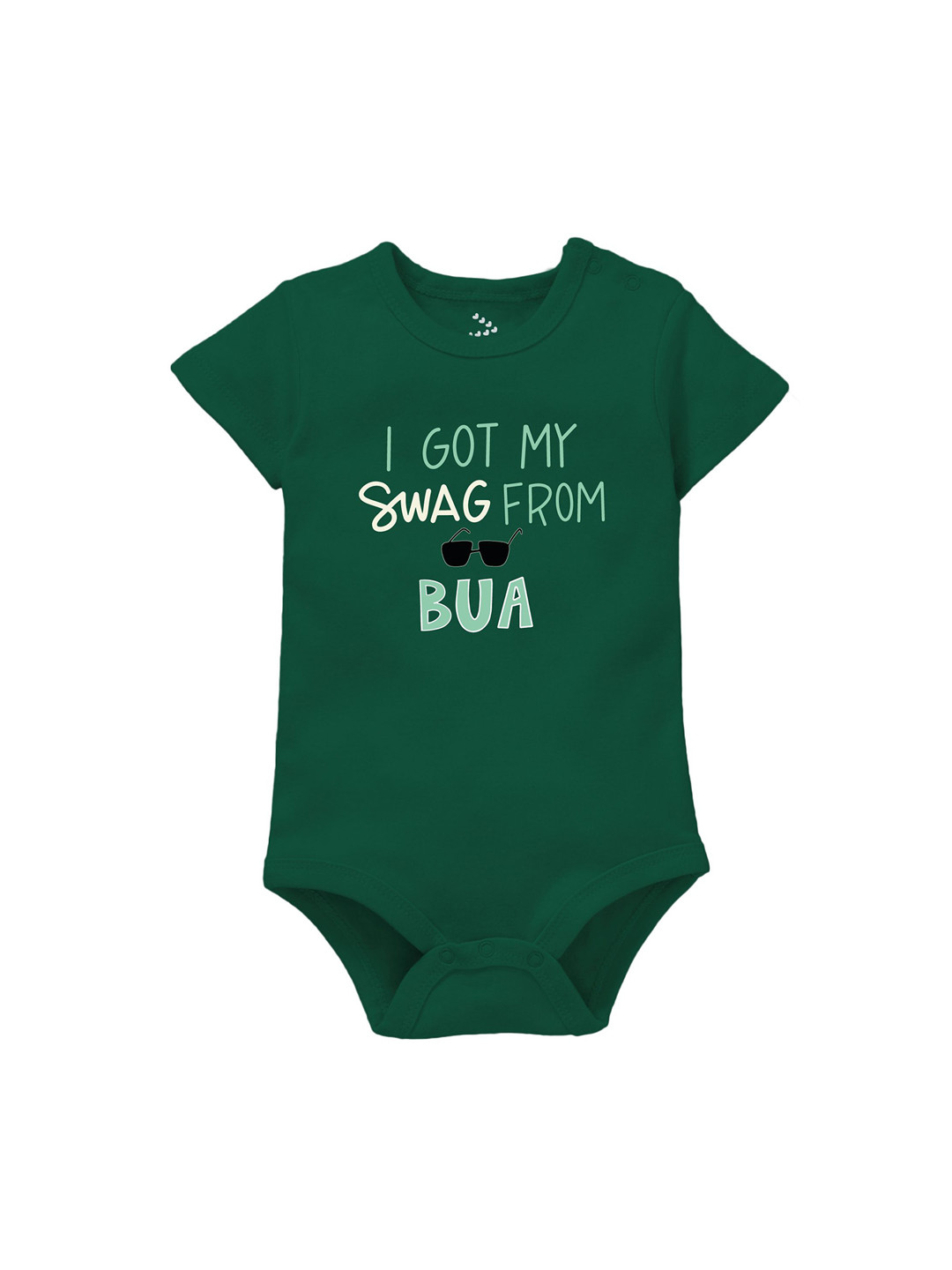 Zeezeezoo Infants Swag From Bua Printed Cotton Bodysuit