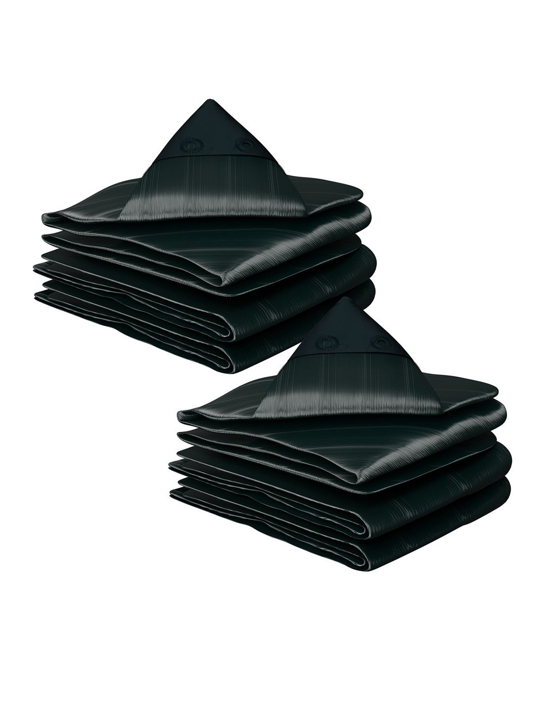 Kuber Industries Pack of 2  Green Polyethylene Waterproof Tent