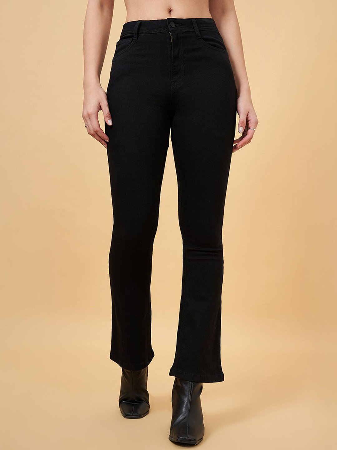 SF JEANS by Pantaloons Women Flared High-Rise Jeans
