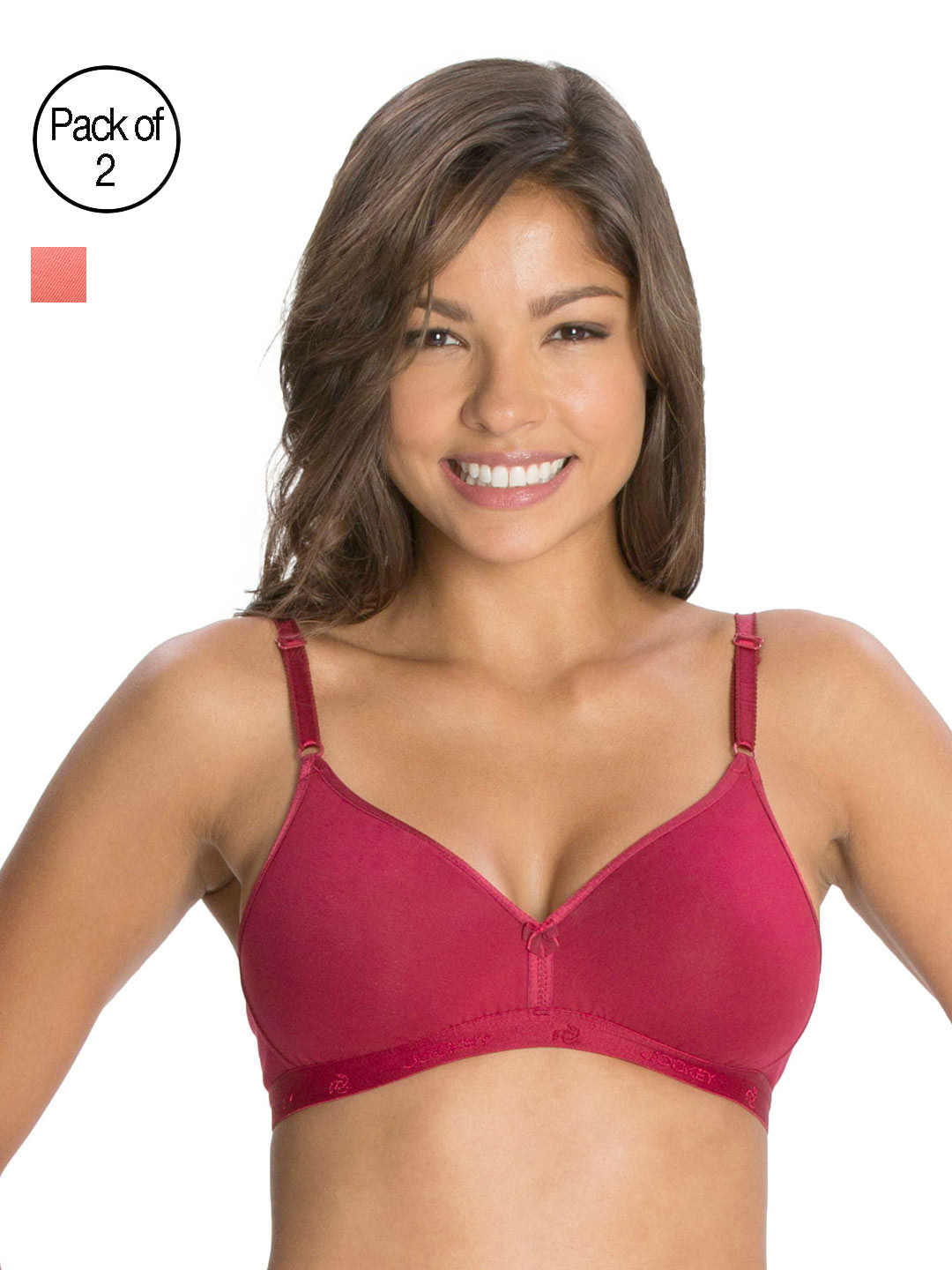 Jockey Pack of 2 Non-Padded Bras