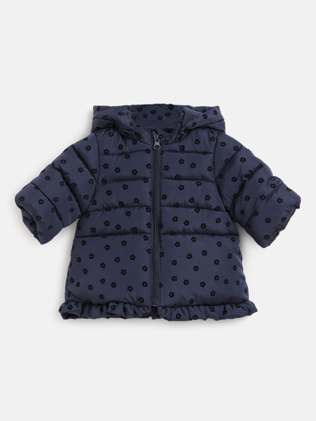 Chicco Girls Floral Long Sleeves Padded Jacket