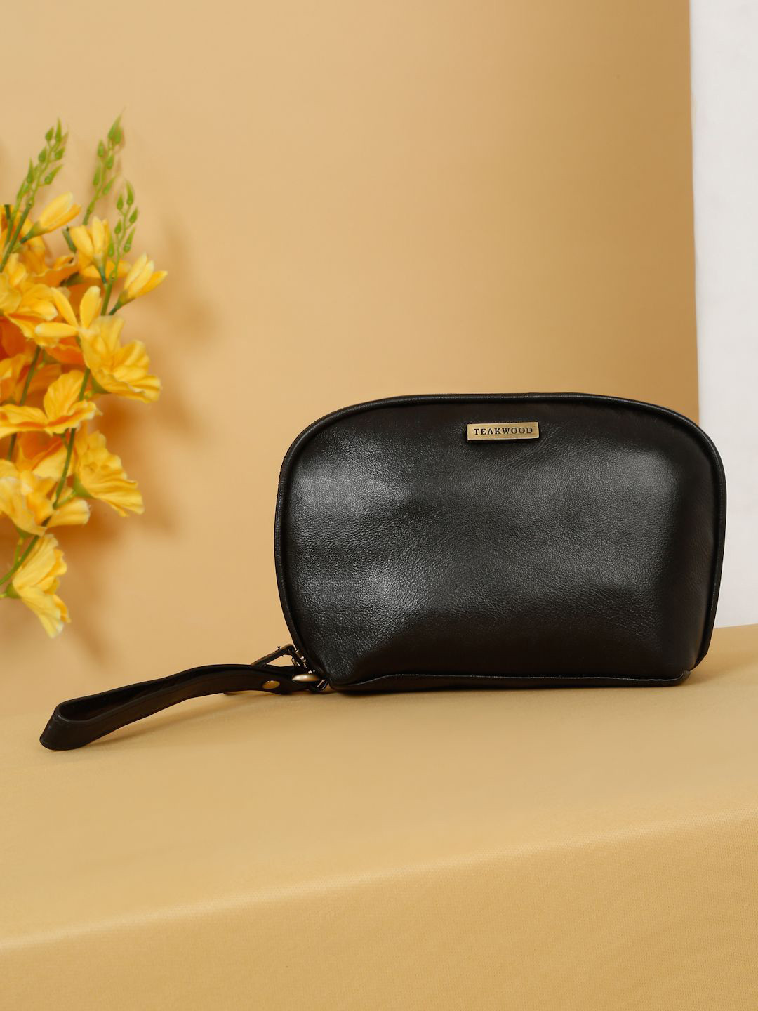 Teakwood Leather Travel Kit