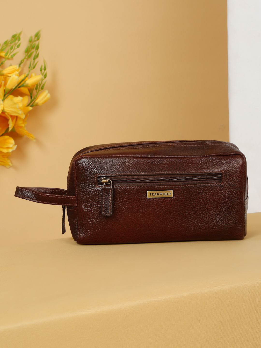 Teakwood Leathers Textured Travel Kit