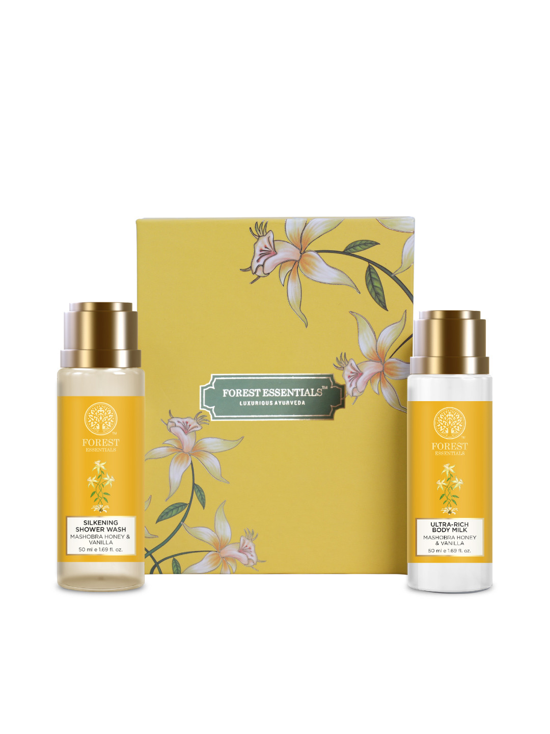 Forest Essentials Honey Vanilla Body Care Gift Box