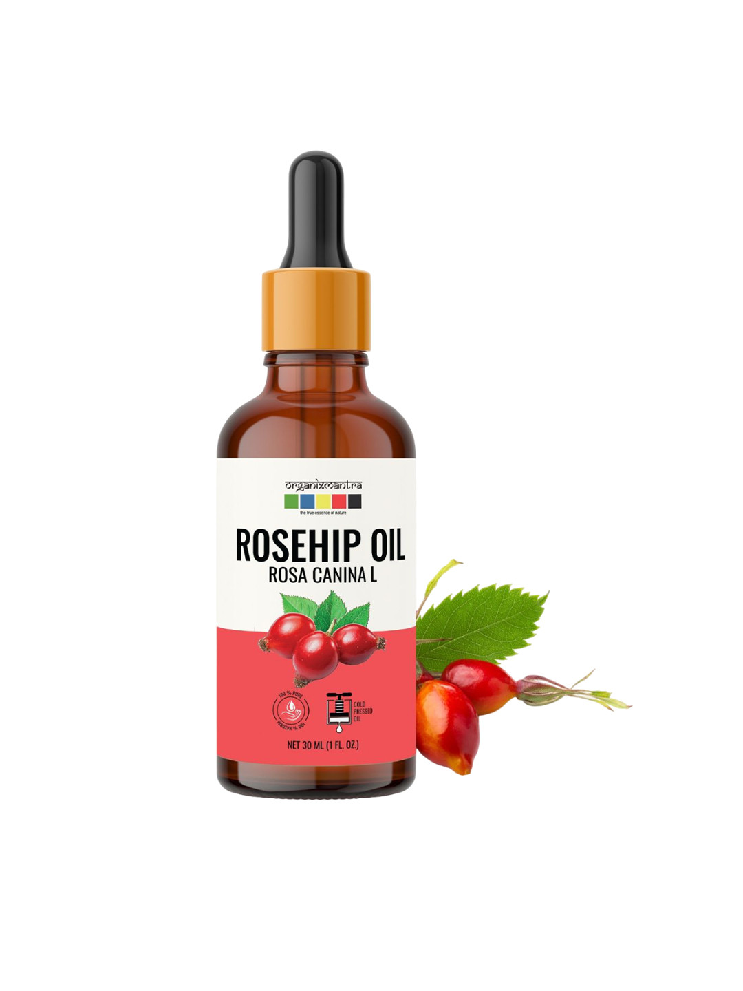 Organix Mantra Cold Pressed Organic Rosehip Seed Oil - 30ml