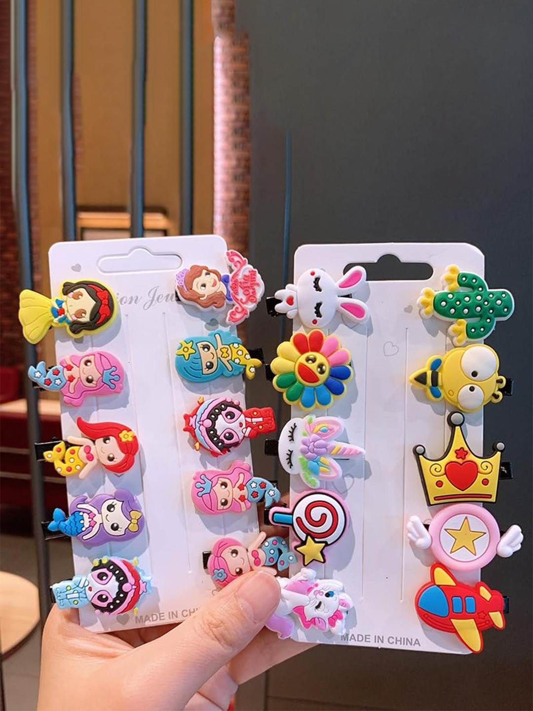 DN Creation Girls Set of 20 Alligator Hair Clip