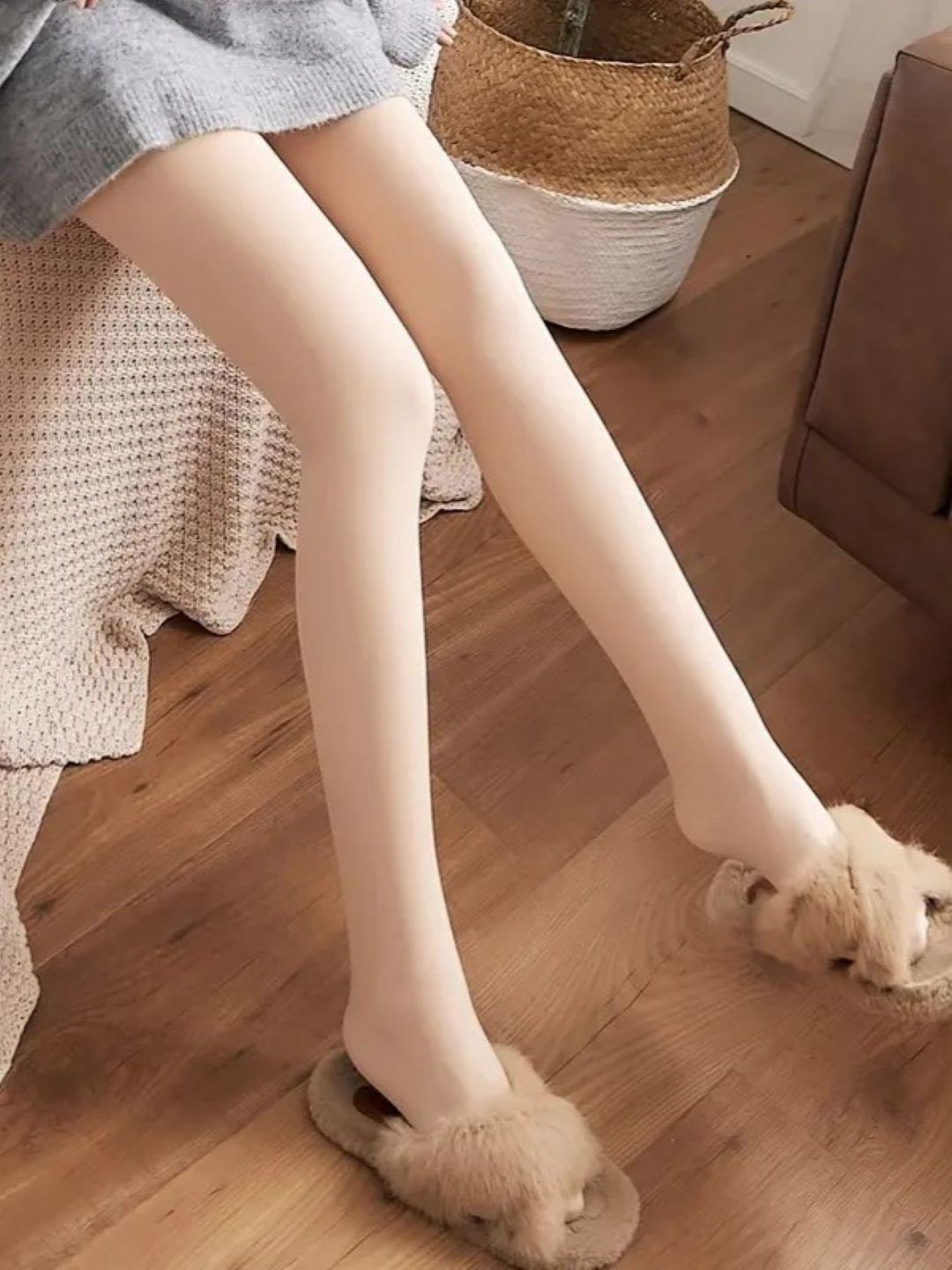 Poftik Slim Fit Thick Thermal Stocking