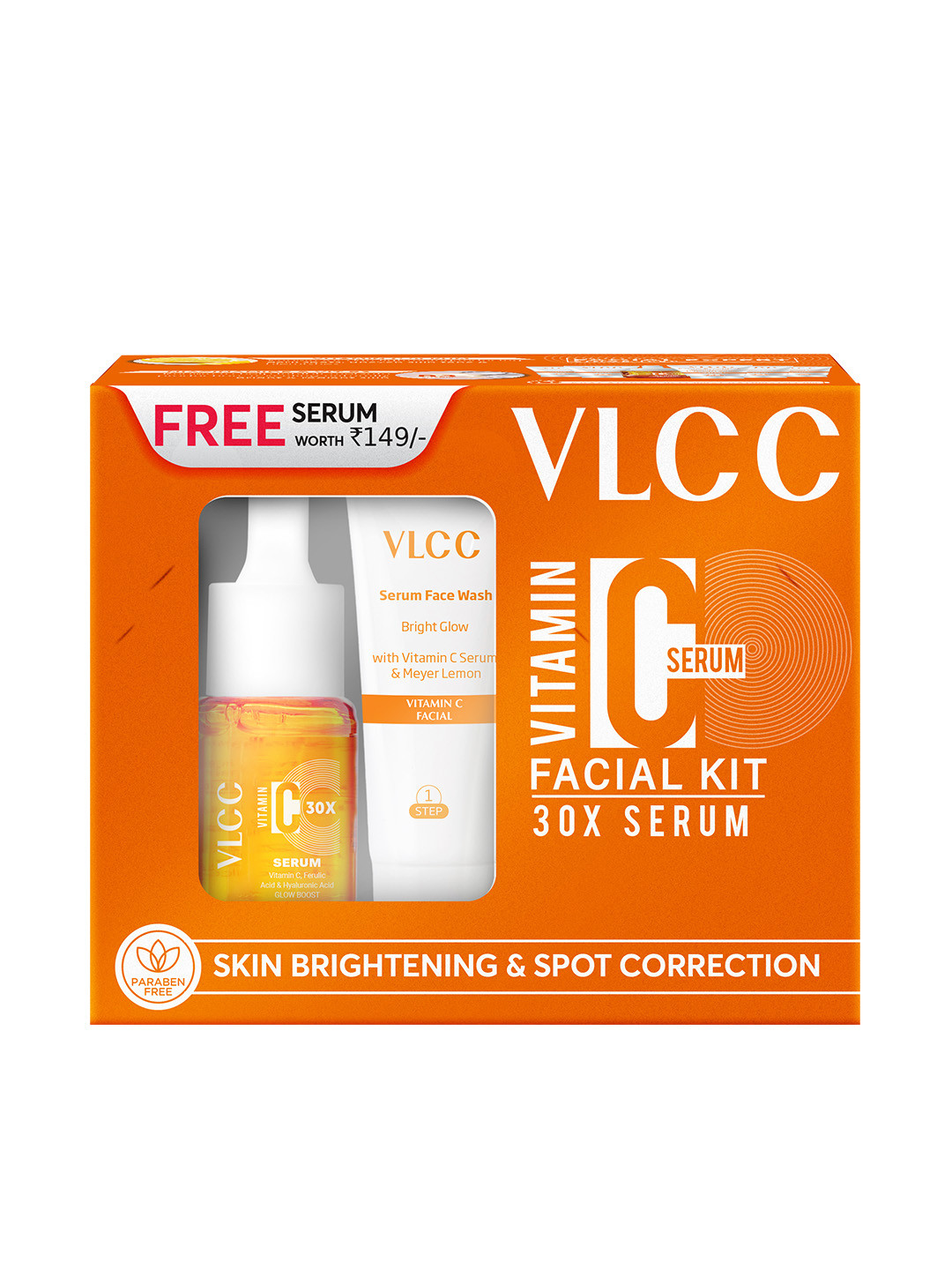 VLCC Vitamin C Serum Facial Kit - 58g