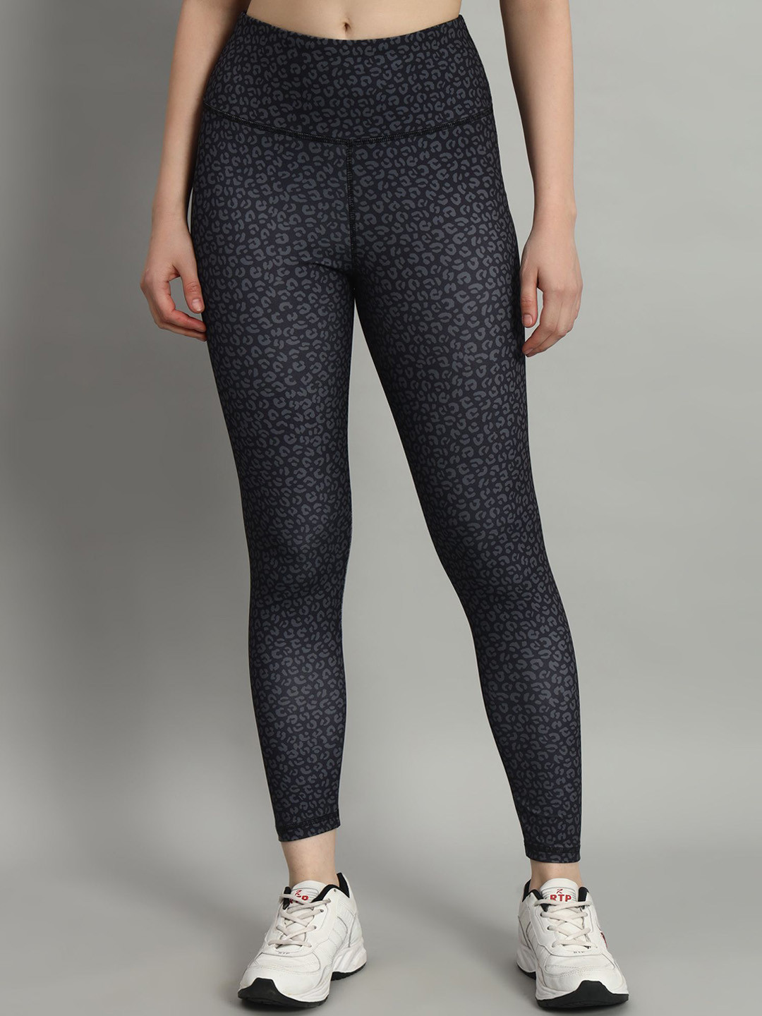 Mehrang Printed Ankle-Length Gym Tights