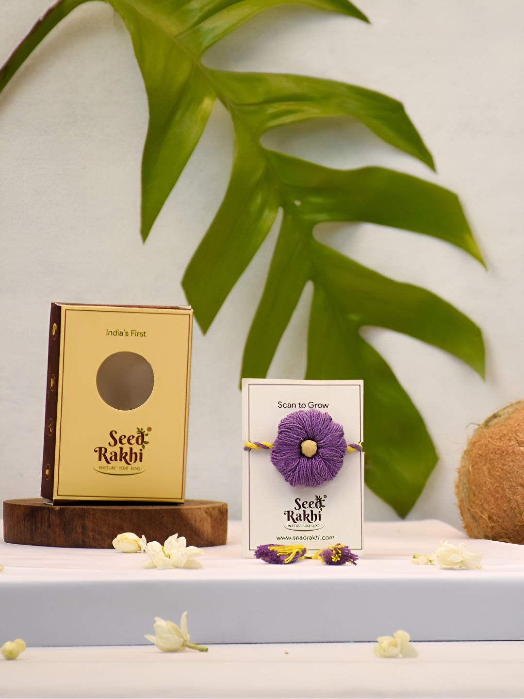 Indigifts Seed Plantable Rakhi For Brother