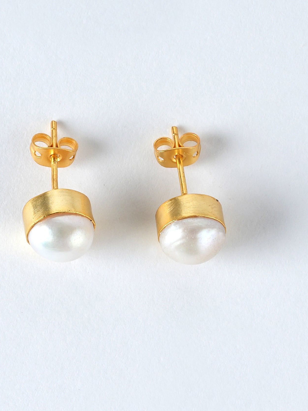TOTAPARI Gold-Plated Studs Earrings