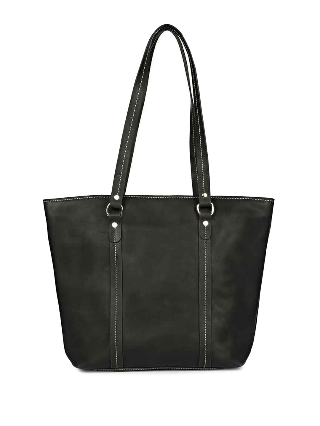 Favore Womens Leather Shopper Tote Bag