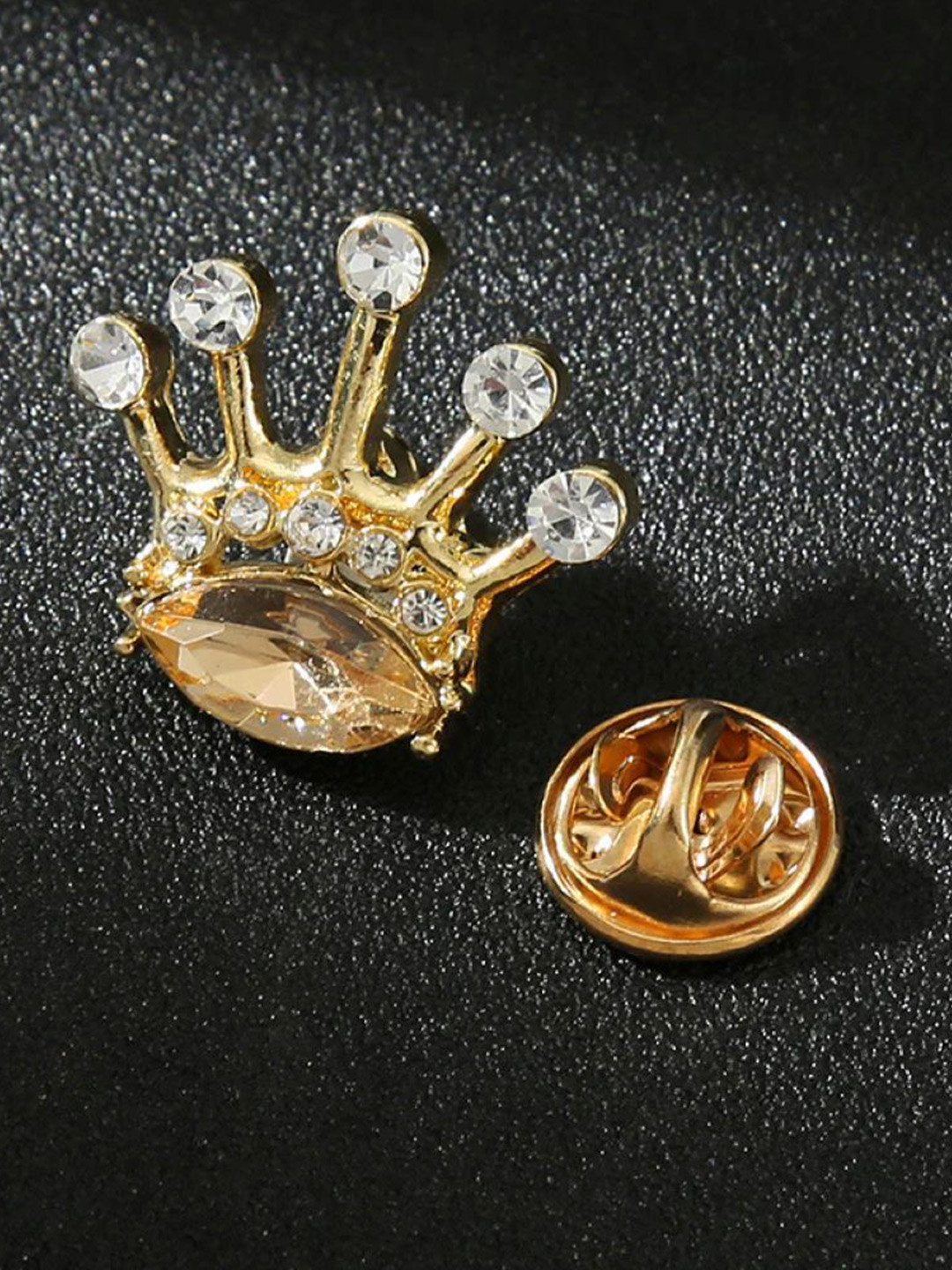 SYGA Men Gemstone Brooch