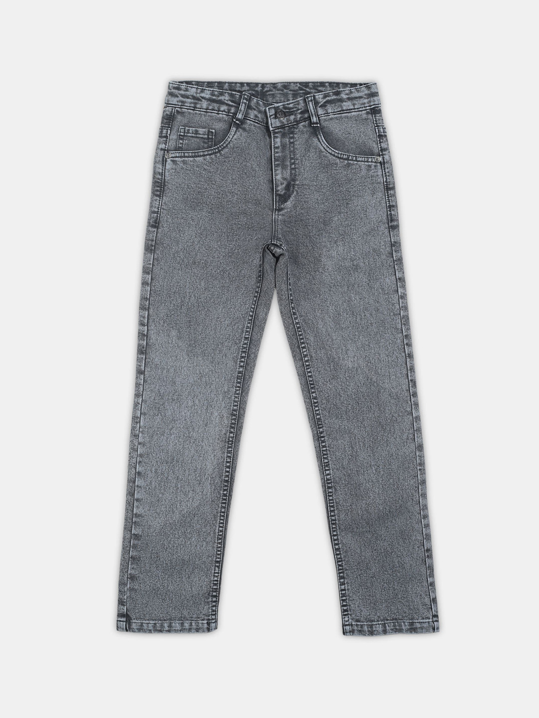 Urbano Juniors Boy's Cotton Regular Fit Washed Denim Jeans Stretchable