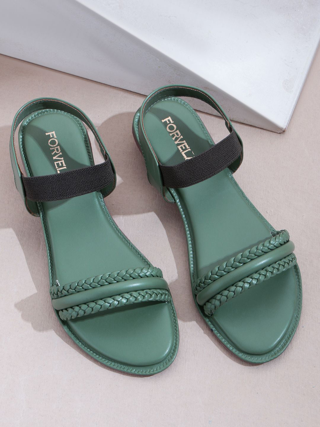 FORVELA Women Open Toe Flats