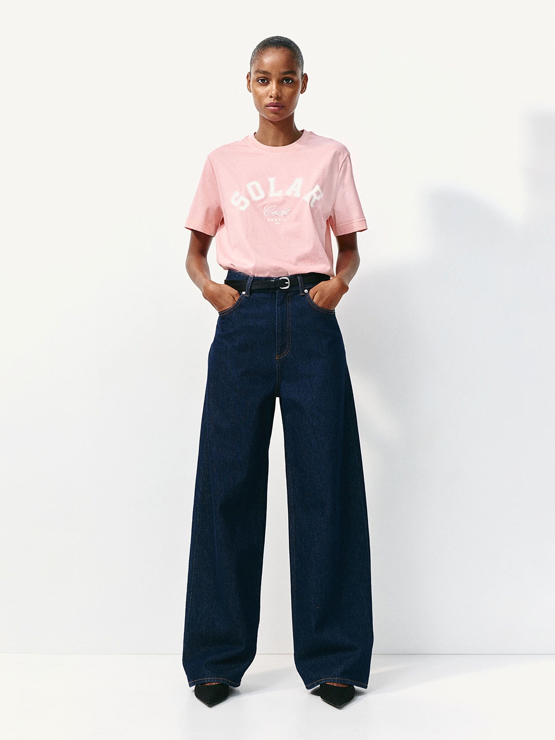 H&M Print Motif T Shirt - Tshirts for Women 30154568 | Myntra