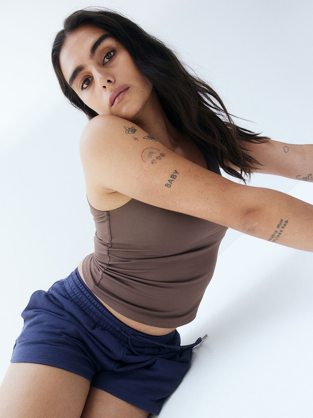 H&M Microfibre Vest Top - Tops for Women 30154764 | Myntra