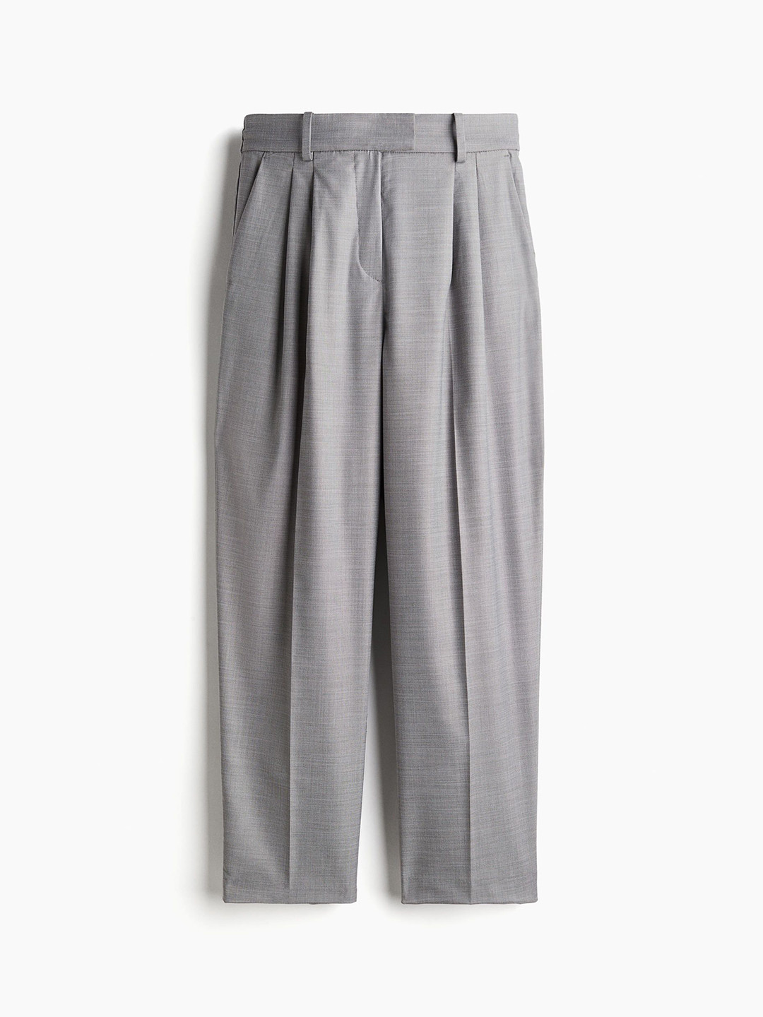 H&M Women High-Rise Ankle-Length Trousers