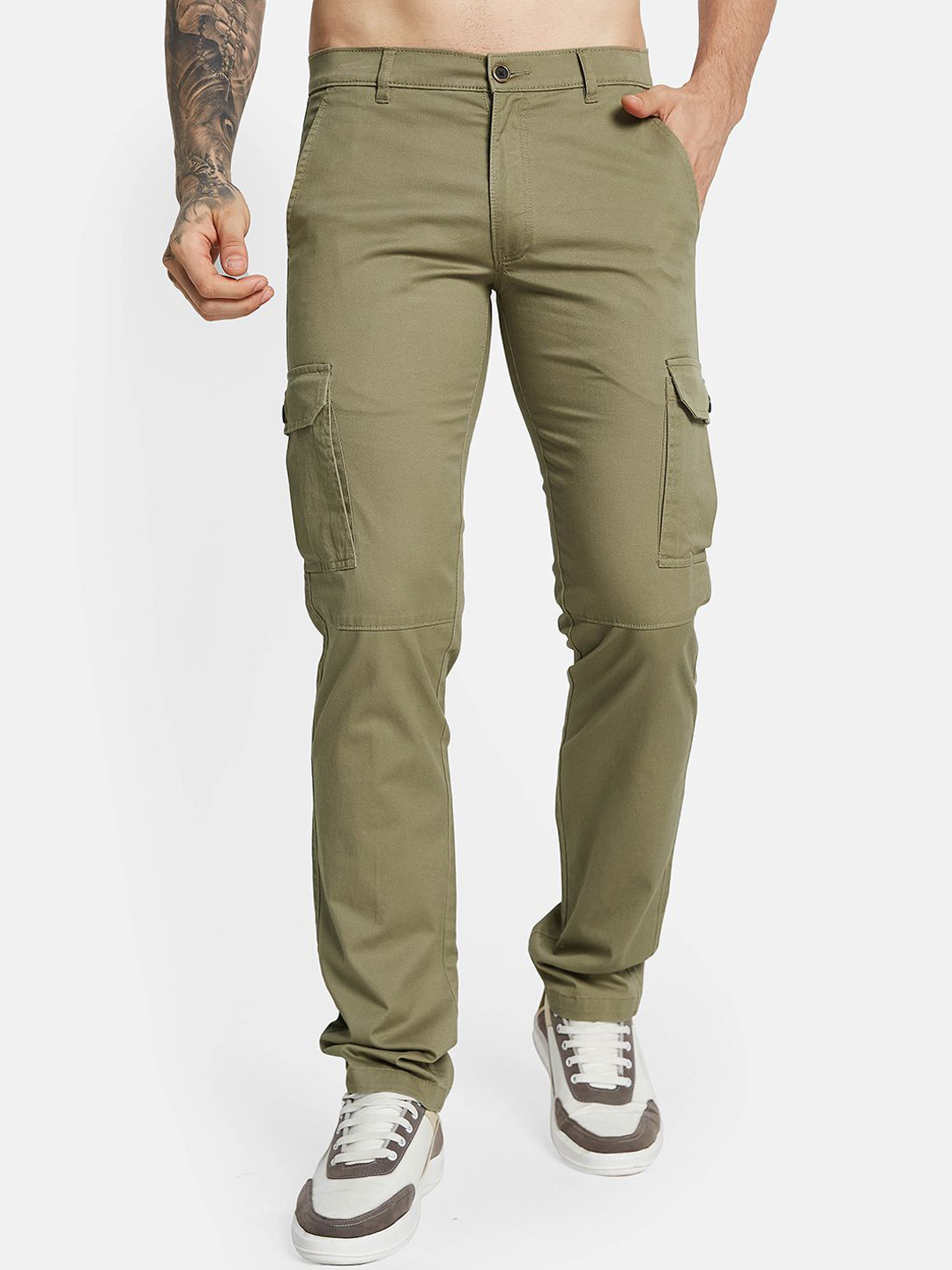 Octave Men Low-Rise Cargos