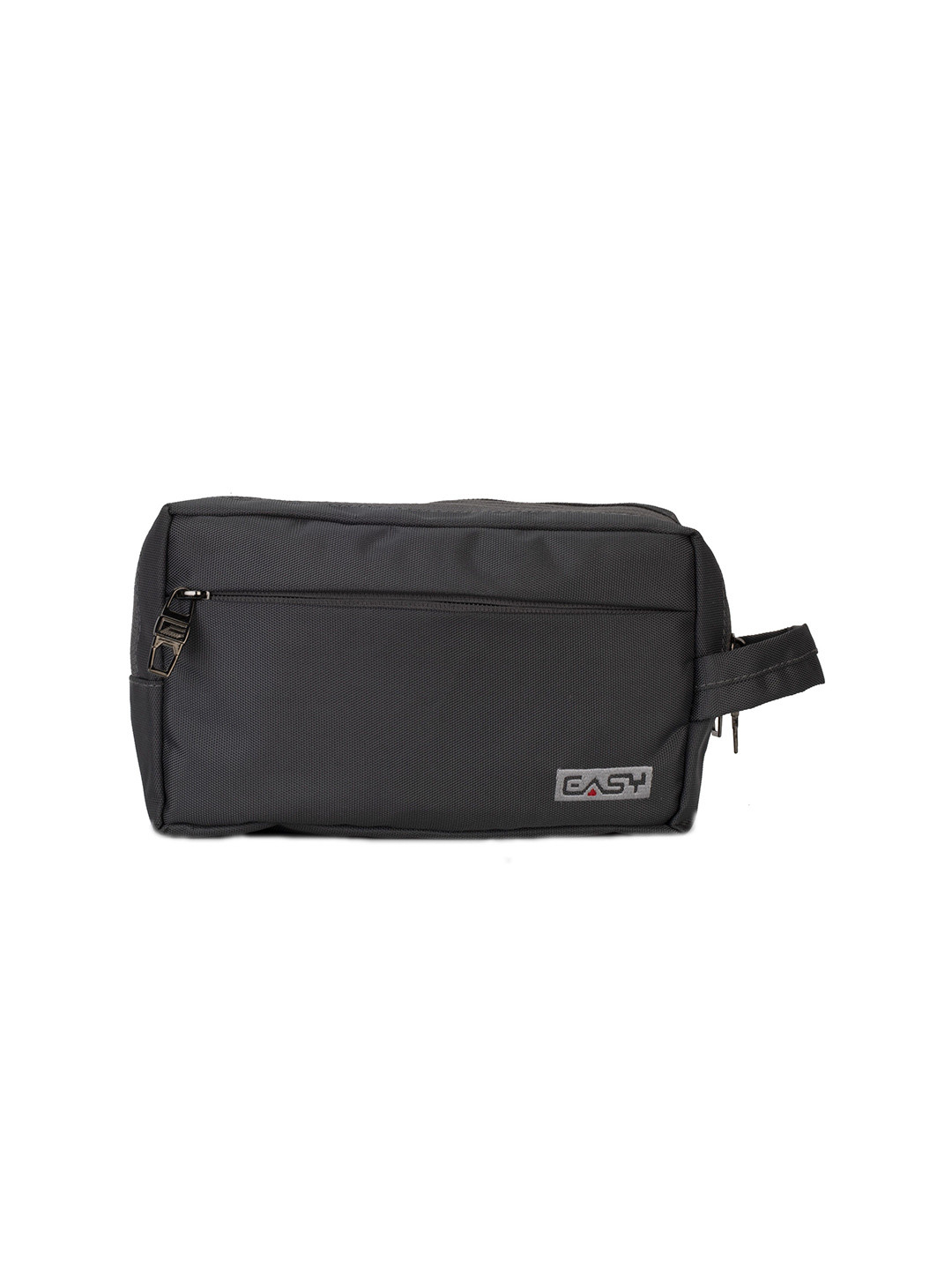 EASY Multi Utility Travel Pouch, Heavy Duty Metal Zipper Pouch, School Bag, College Bag