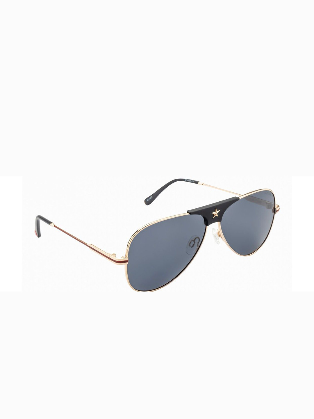 OPIUM Unisex Aviator Sunglasses with Polarised and UV Protected Lens OP-M005-C04