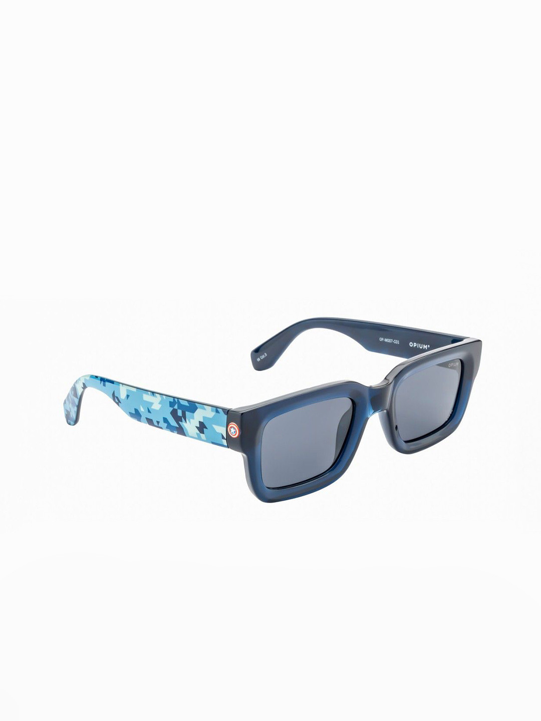 OPIUM Unisex Square Sunglasses with UV Protected Lens OP-M007-C01