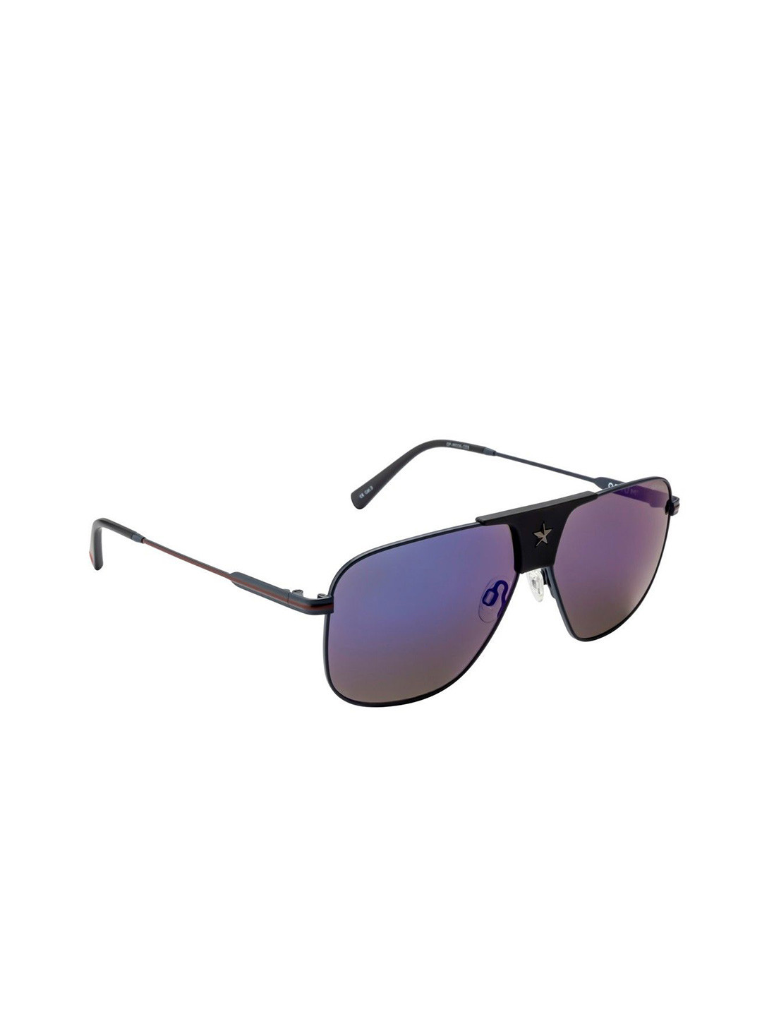 OPIUM Unisex Rectangle Full Rim Sunglasses With UV Protected Lens OP-M006-C03