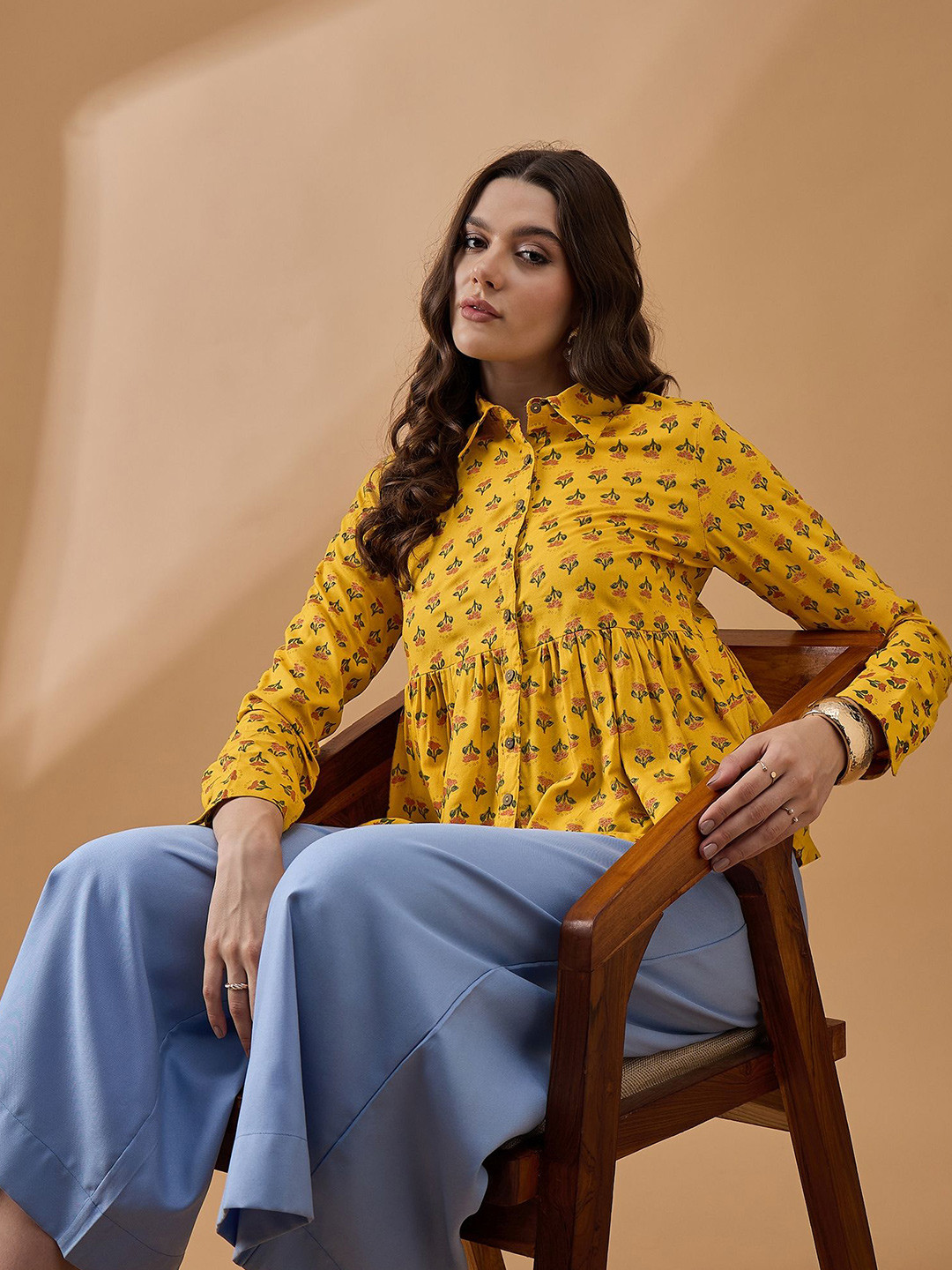 Routes by All About You Print High-Low Top