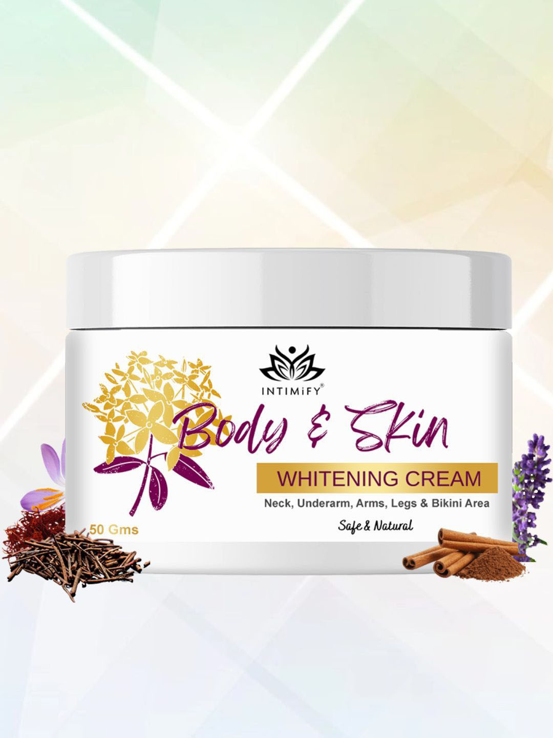 INTIMIFY Body & Skin Whitening Cream - 50gm