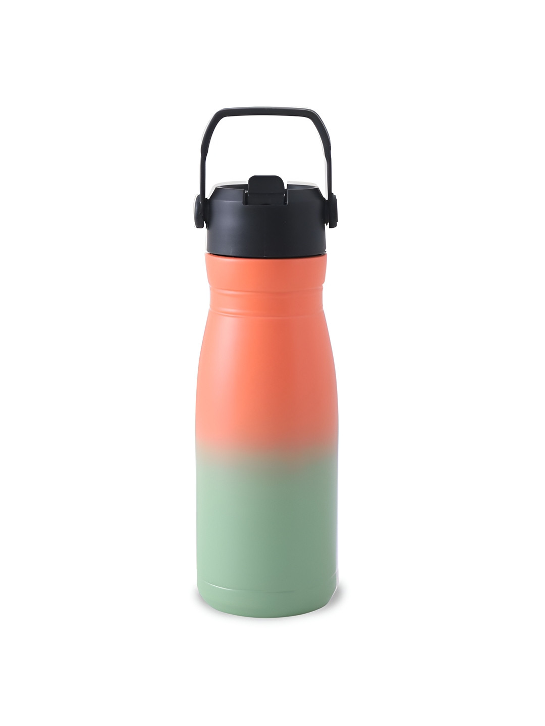 The Better Home Orange Colourblocked Stainless Steel Light-weight Flask - 780ml
