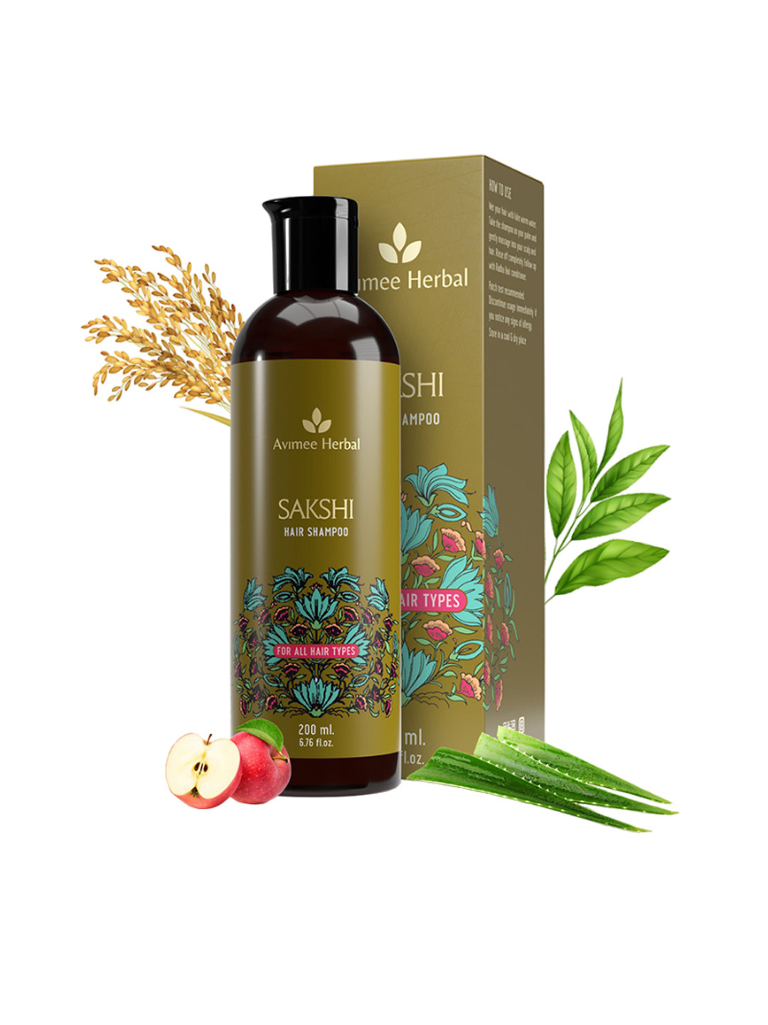 Avimee Herbal Sakshi Hair Cleanser With Tea Tree Oil - 200ml