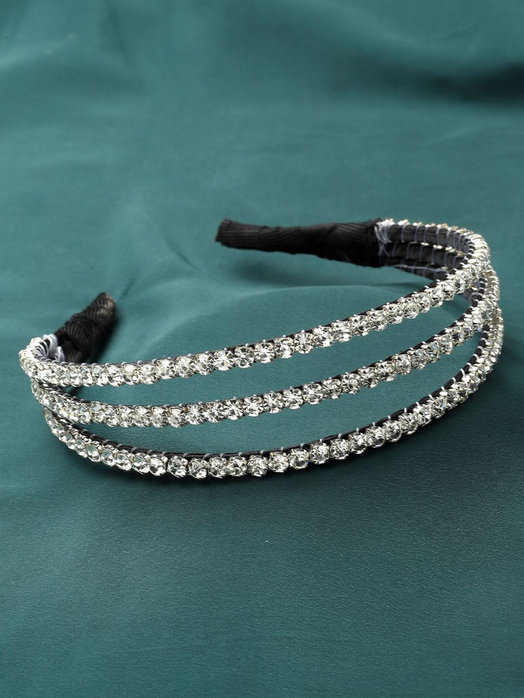 VOGUE HAIR ACCESSORIES Women Embellished Triple Line Hairband