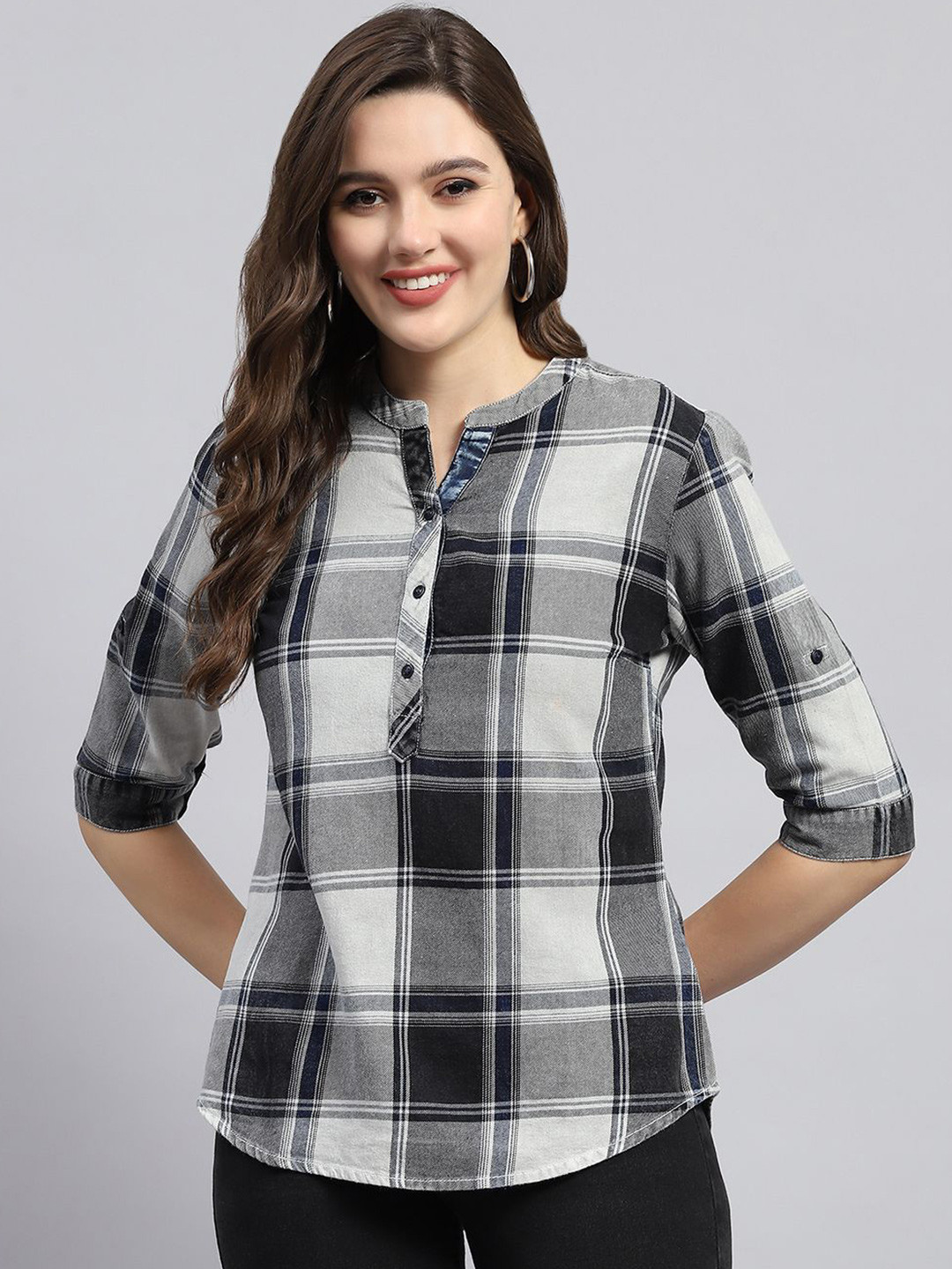 Monte Carlo Women's Cotton Shirt Style Top