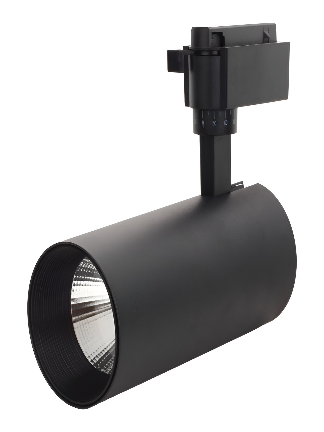 GLAZO 30 Watt Track Light Black Body Warm White