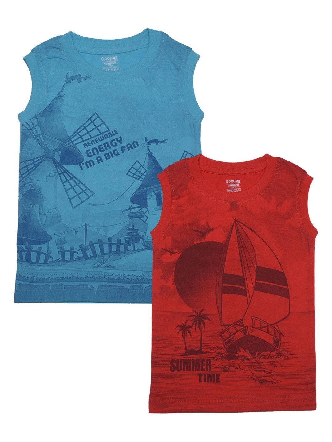 Dollar Champion Kidswear Boys 2 Graphic Printed T-shirt