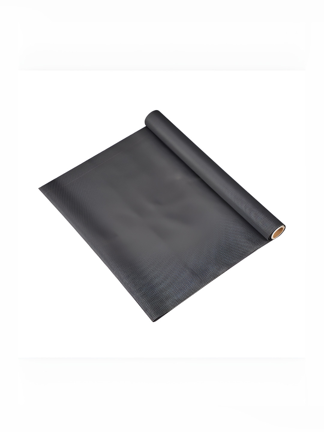 Kuber Industries Grey Checked Waterproof Shelf Liner Organiser