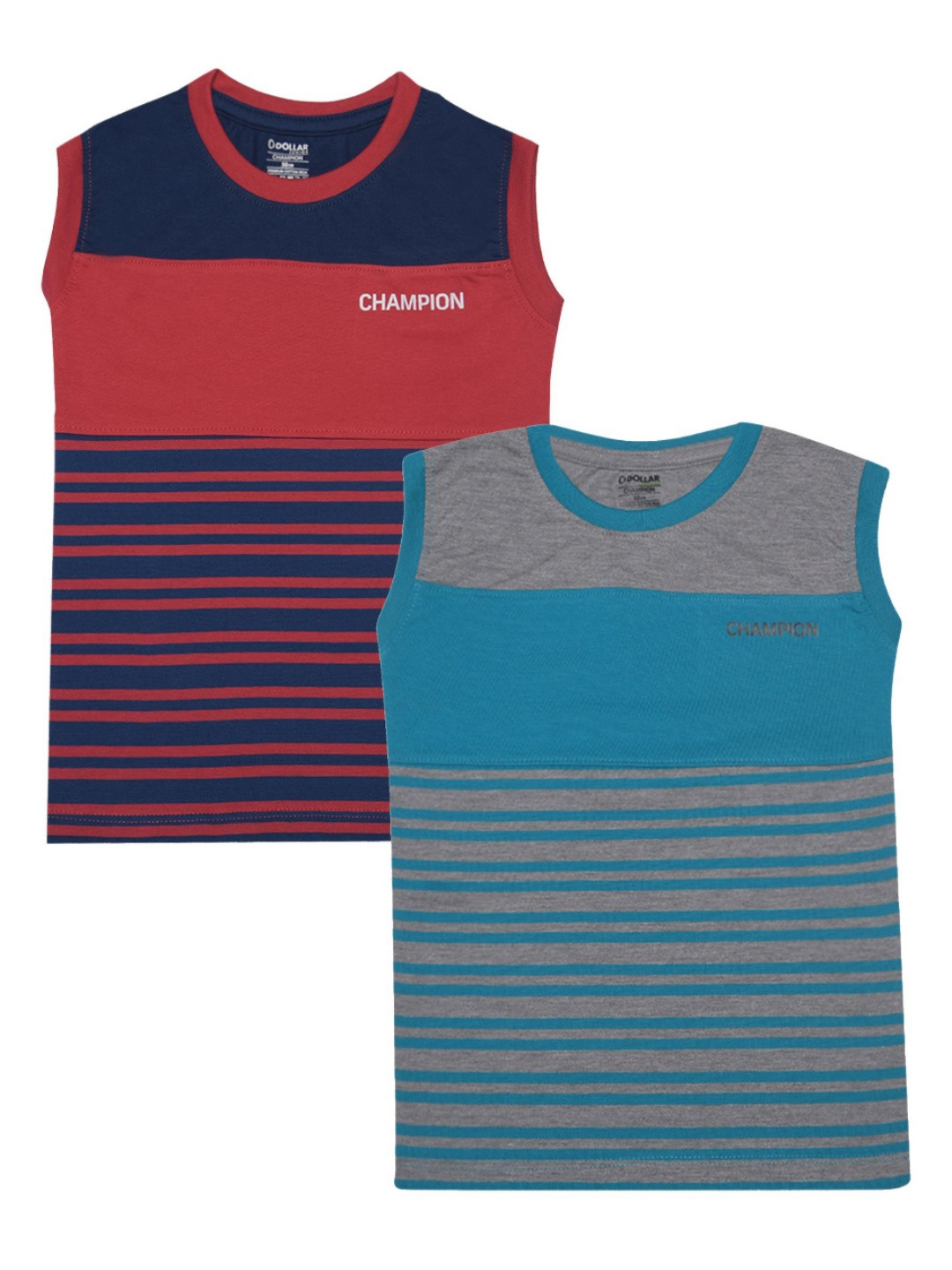 Dollar Champion Kidswear Boys 2 Striped T-shirt