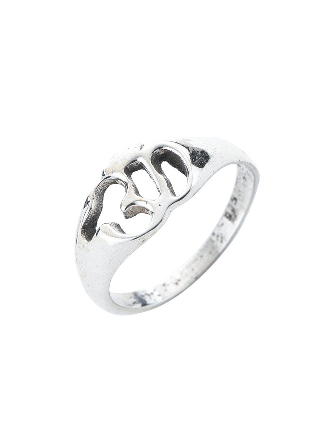 Exotic India Sterling Silver OM (AUM) Ring