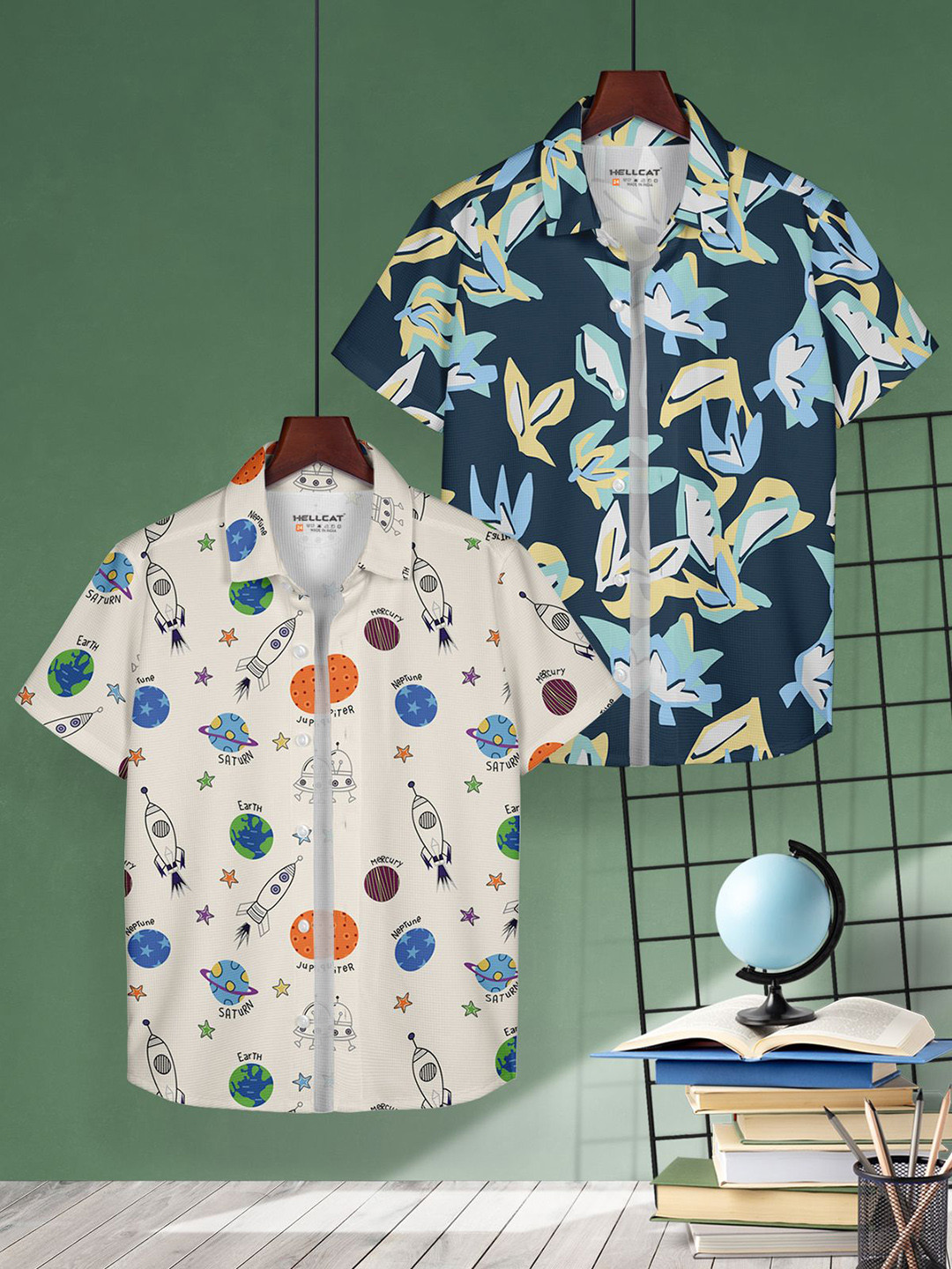 HELLCAT Boys  Casual Shirt