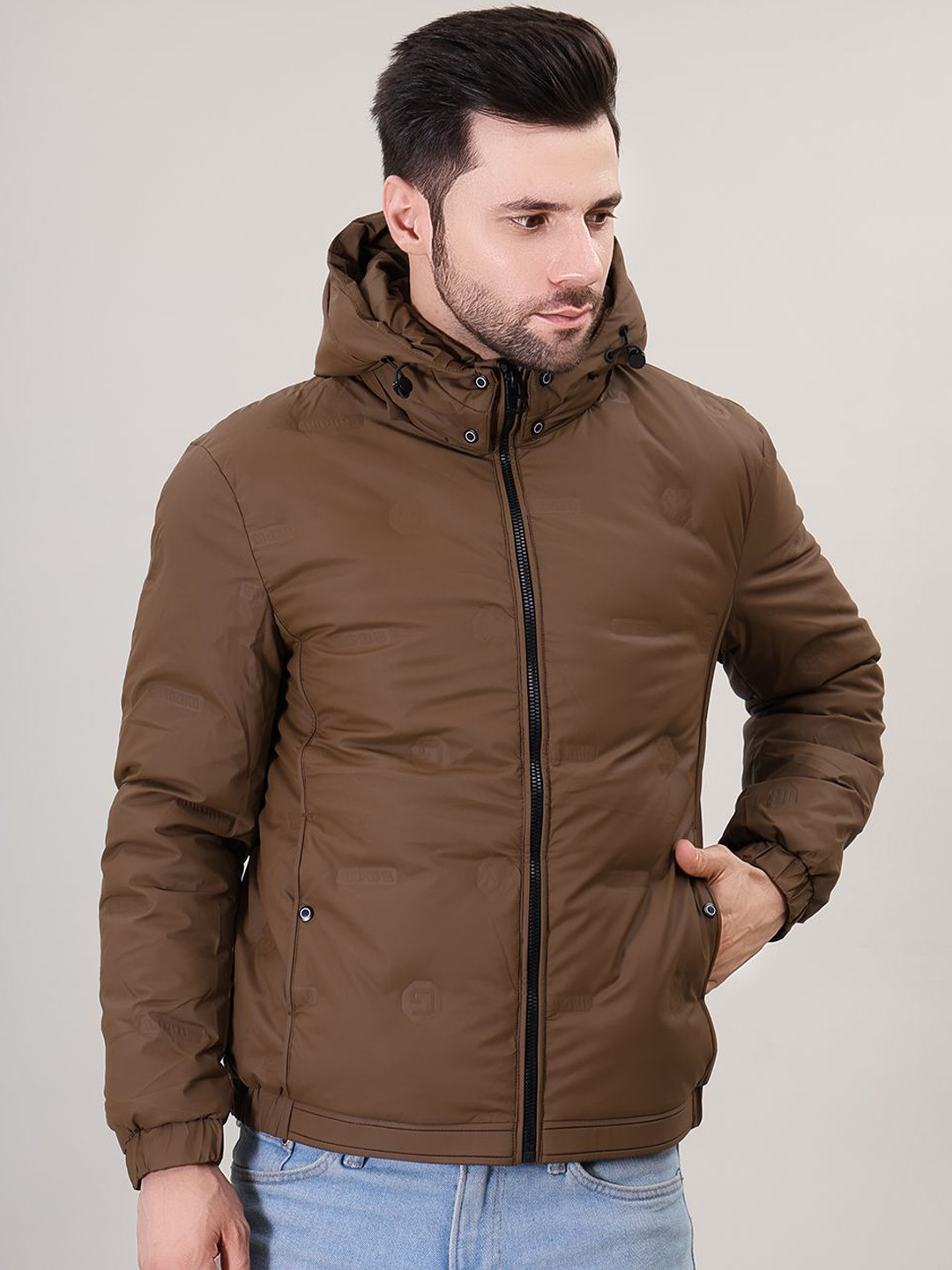 Camey Men Longline Puffer Jacket