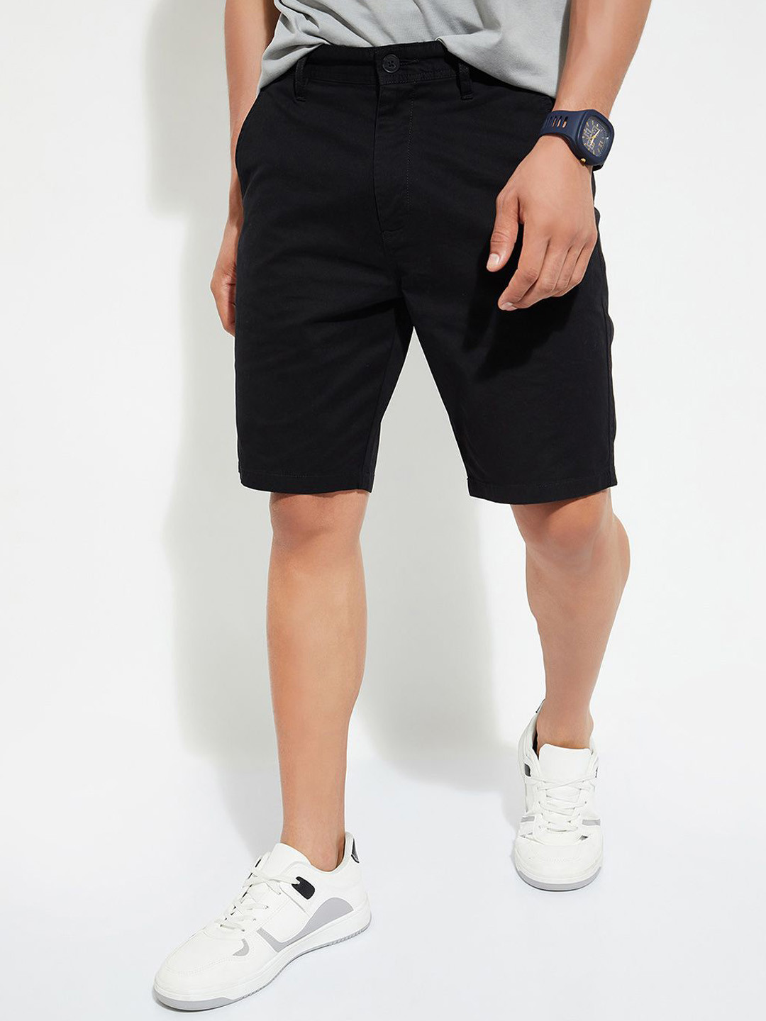max URB_N Men Solid Shorts