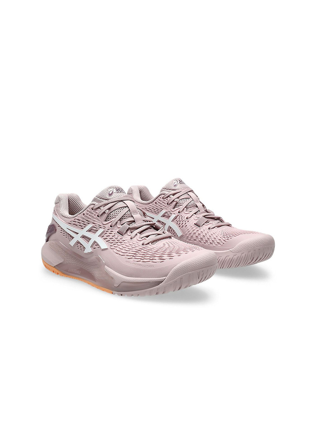 ASICS GEL-RESOLUTION 9 Women Textured Tennis Sports Shoes